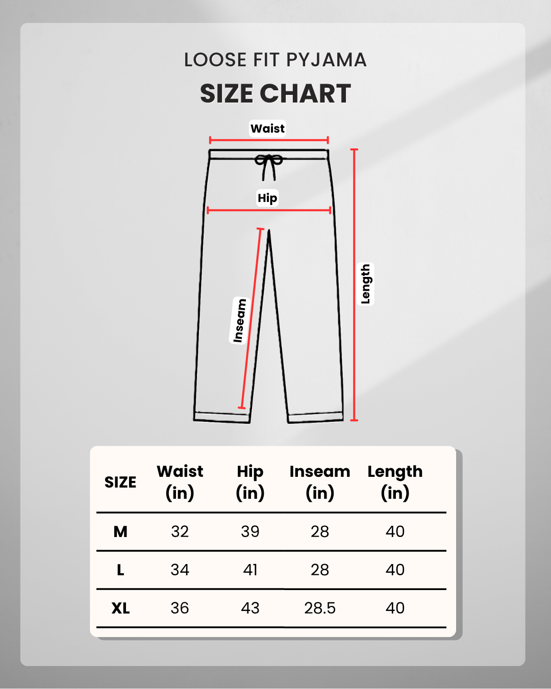 Baggy Pyjama 3 language Panjab